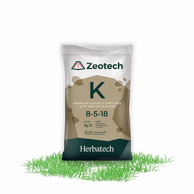 Herbatech Zeotech K 8-5-18 – jesensko gnojilo za trato 25 kg